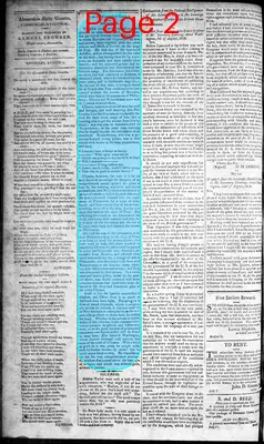 Page thumbnail for Alexandria Daily Gazette, Commercial & Political