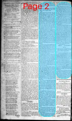 Page thumbnail for Alexandria Daily Gazette, Commercial & Political