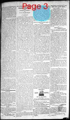Page thumbnail for Alexandria Daily Gazette, Commercial & Political