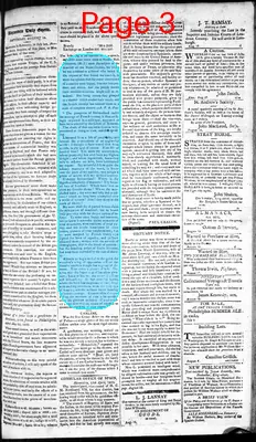 Page thumbnail for Alexandria Daily Gazette, Commercial & Political