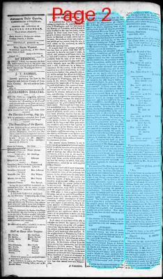 Page thumbnail for Alexandria Daily Gazette, Commercial & Political