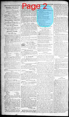 Page thumbnail for Alexandria Daily Gazette, Commercial & Political