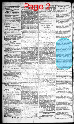 Page thumbnail for Alexandria Daily Gazette, Commercial & Political