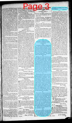 Page thumbnail for Alexandria Daily Gazette, Commercial & Political