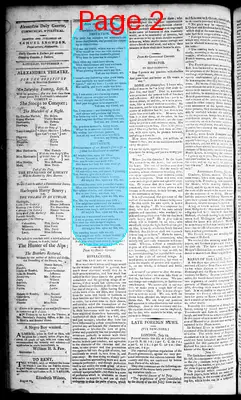 Page thumbnail for Alexandria Daily Gazette, Commercial & Political