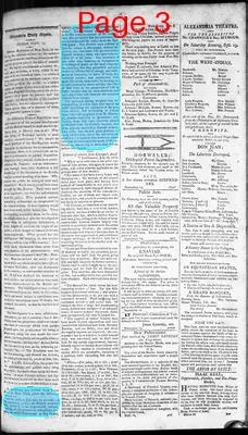Page thumbnail for Alexandria Daily Gazette, Commercial & Political