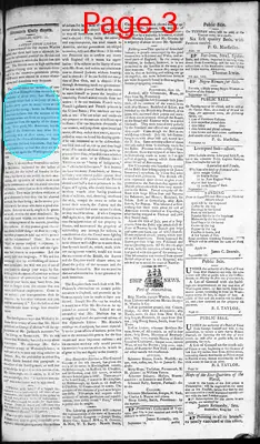 Page thumbnail for Alexandria Daily Gazette, Commercial & Political