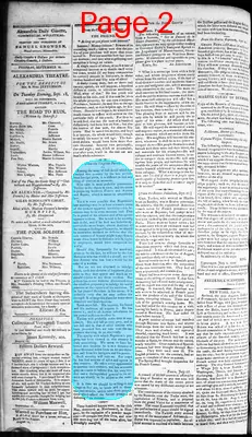 Page thumbnail for Alexandria Daily Gazette, Commercial & Political