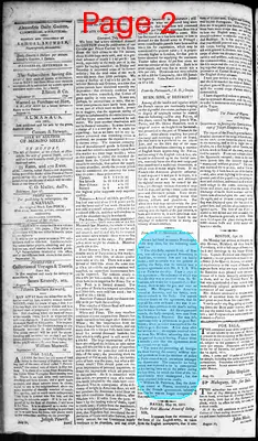 Page thumbnail for Alexandria Daily Gazette, Commercial & Political