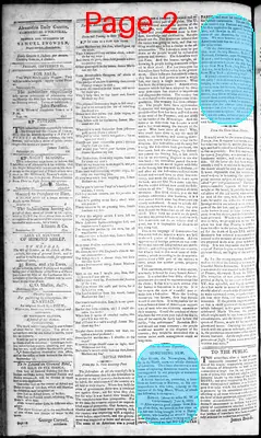 Page thumbnail for Alexandria Daily Gazette, Commercial & Political