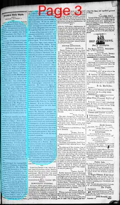 Page thumbnail for Alexandria Daily Gazette, Commercial & Political