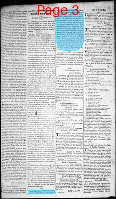 Page thumbnail for Alexandria Daily Gazette, Commercial & Political