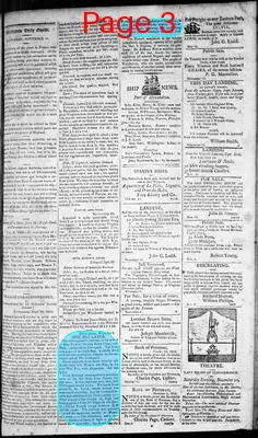 Page thumbnail for Alexandria Daily Gazette, Commercial & Political