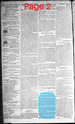 Page thumbnail for Alexandria Daily Gazette, Commercial & Political