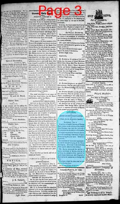Page thumbnail for Alexandria Daily Gazette, Commercial & Political