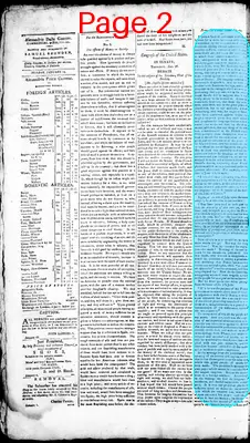 Page thumbnail for Alexandria Daily Gazette, Commercial & Political