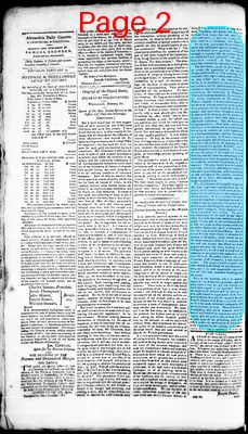 Page thumbnail for Alexandria Daily Gazette, Commercial & Political