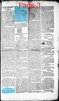 Page thumbnail for Alexandria Daily Gazette, Commercial & Political