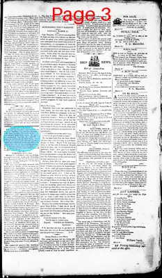 Page thumbnail for Alexandria Daily Gazette, Commercial & Political