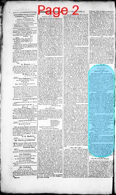 Page thumbnail for Alexandria Daily Gazette, Commercial & Political