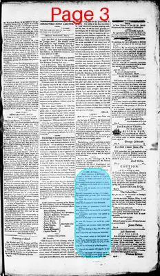 Page thumbnail for Alexandria Daily Gazette, Commercial & Political