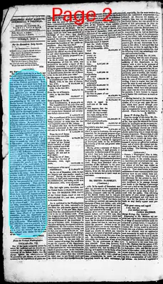 Page thumbnail for Alexandria Daily Gazette, Commercial & Political