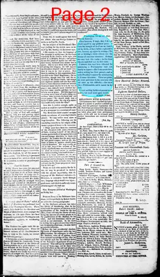 Page thumbnail for Alexandria Daily Gazette, Commercial & Political