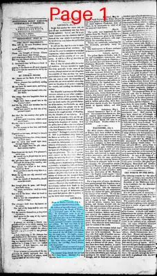 Page thumbnail for Alexandria Daily Gazette, Commercial & Political