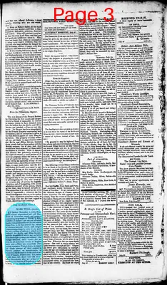 Page thumbnail for Alexandria Daily Gazette, Commercial & Political