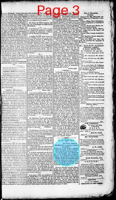 Page thumbnail for Alexandria Daily Gazette, Commercial & Political