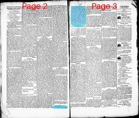Page thumbnail for Alexandria Daily Gazette, Commercial & Political