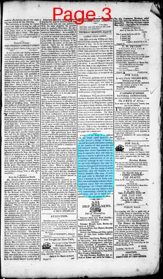Page thumbnail for Alexandria Daily Gazette, Commercial & Political