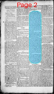 Page thumbnail for Alexandria Daily Gazette, Commercial & Political