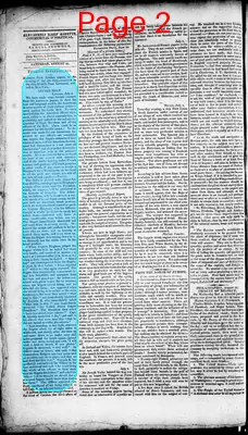 Page thumbnail for Alexandria Daily Gazette, Commercial & Political