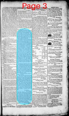 Page thumbnail for Alexandria Daily Gazette, Commercial & Political