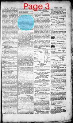 Page thumbnail for Alexandria Daily Gazette, Commercial & Political