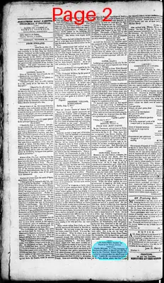 Page thumbnail for Alexandria Daily Gazette, Commercial & Political