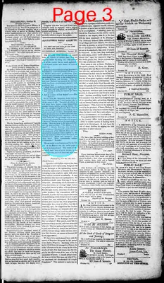Page thumbnail for Alexandria Daily Gazette, Commercial & Political