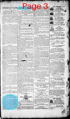 Page thumbnail for Alexandria Daily Gazette, Commercial & Political