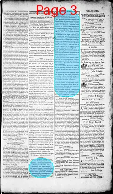 Page thumbnail for Alexandria Daily Gazette, Commercial & Political