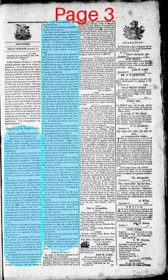 Page thumbnail for Alexandria Daily Gazette, Commercial & Political