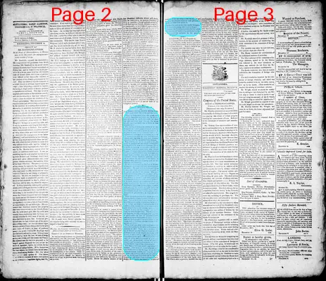 Page thumbnail for Alexandria Daily Gazette, Commercial & Political