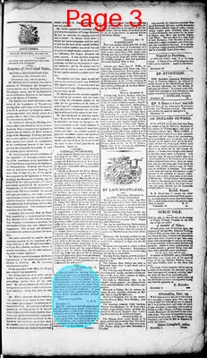 Page thumbnail for Alexandria Daily Gazette, Commercial & Political