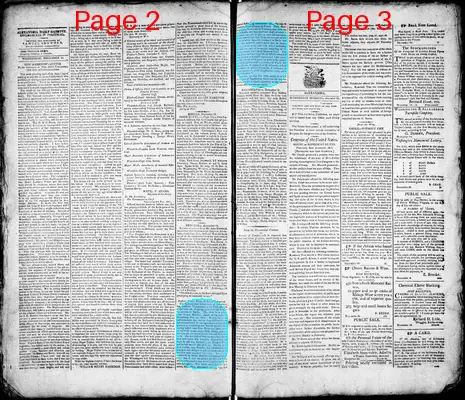 Page thumbnail for Alexandria Daily Gazette, Commercial & Political