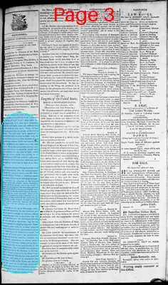 Page thumbnail for Alexandria Daily Gazette, Commercial & Political