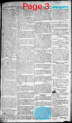 Page thumbnail for Alexandria Daily Gazette, Commercial & Political