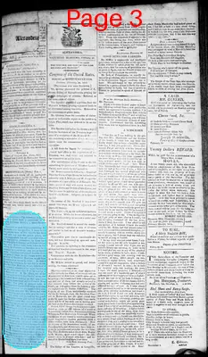 Page thumbnail for Alexandria Daily Gazette, Commercial & Political