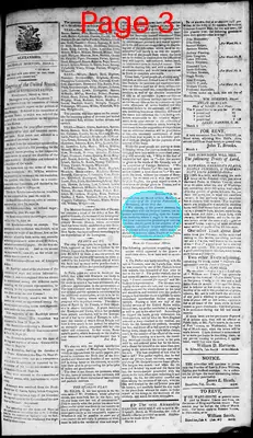 Page thumbnail for Alexandria Daily Gazette, Commercial & Political