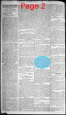 Page thumbnail for Alexandria Daily Gazette, Commercial & Political