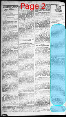 Page thumbnail for Alexandria Daily Gazette, Commercial & Political